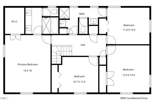 $675,000 | 6800 Candlewood Drive, Raleigh, NC 27612