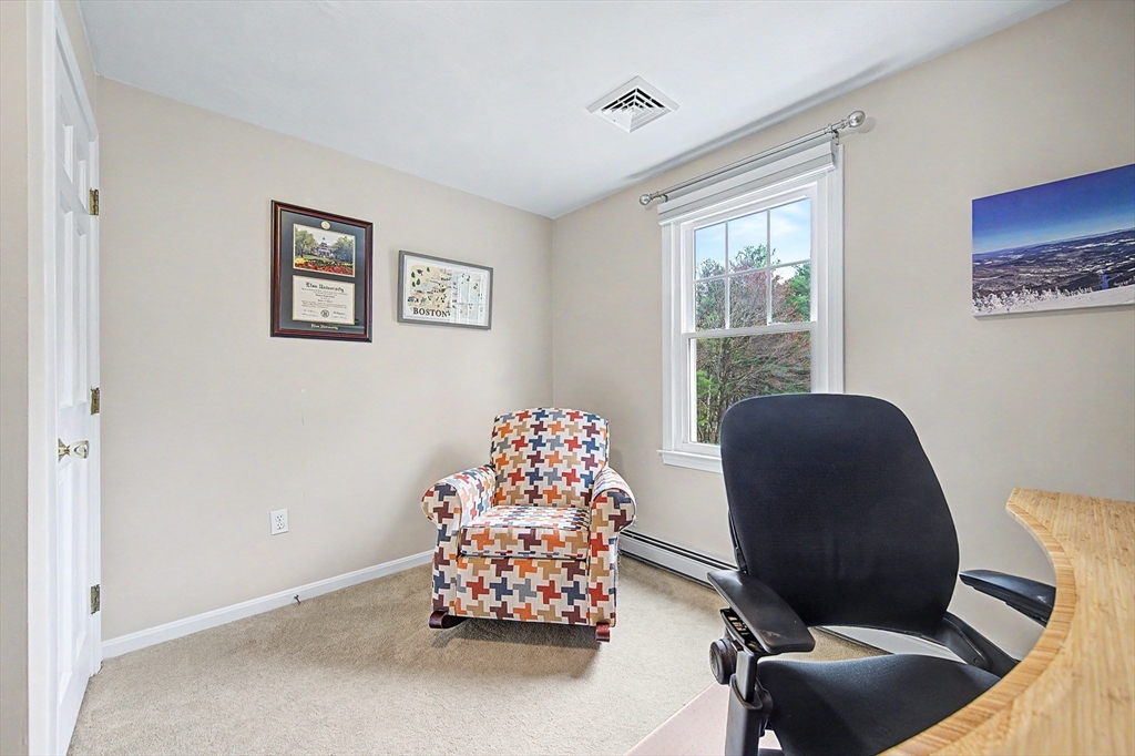 1 Coburn Road Hopkinton, MA 01748 - Photo 23 of 42 a view of a workspace with furniture and a window