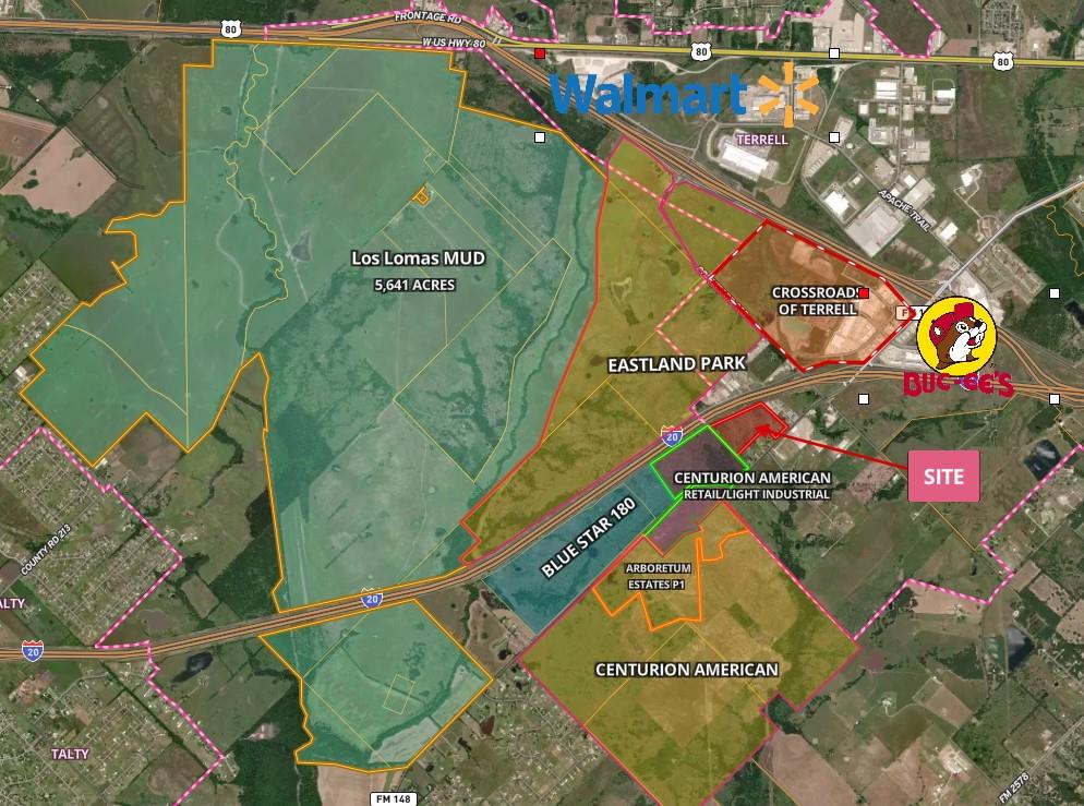 0 I-20 Terrell, TX 75160 - Photo 1 of 2 an aerial view of a houses