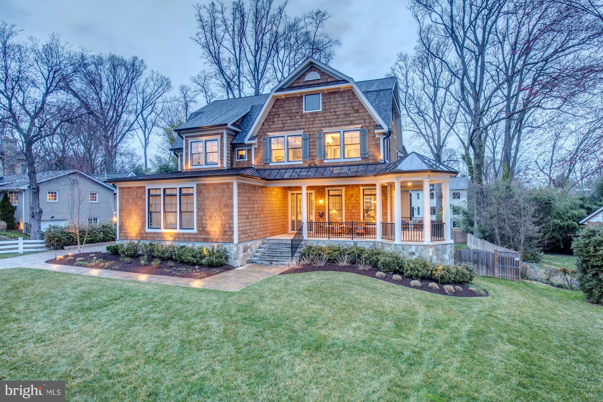 7200 Matthew Mills Road McLean, VA 22101 - Photo 1 of 30 Cedar Shingles and wrap around porch