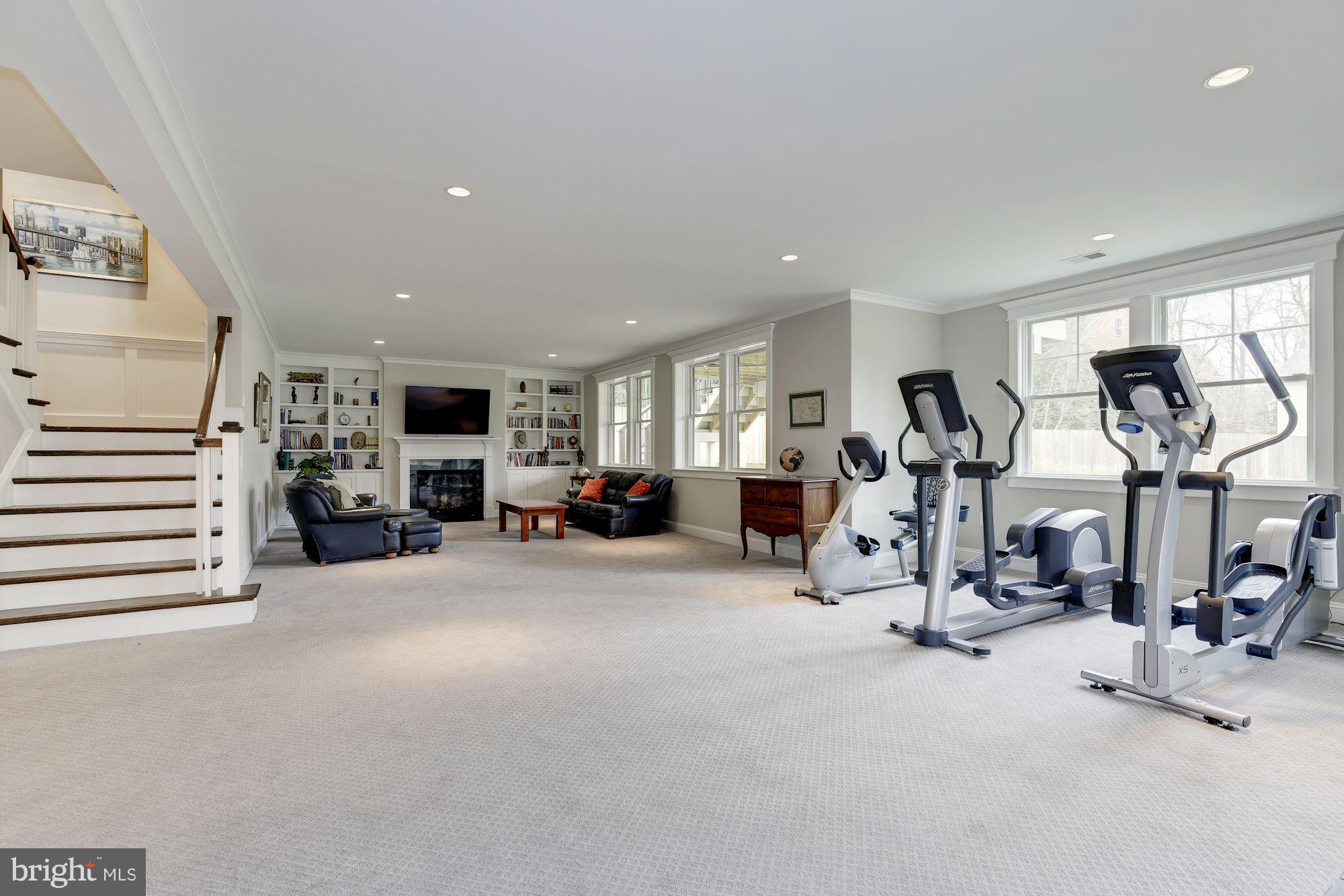 7200 Matthew Mills Road McLean, VA 22101 - Photo 30 of 30 The open floor plan continues into the basement.