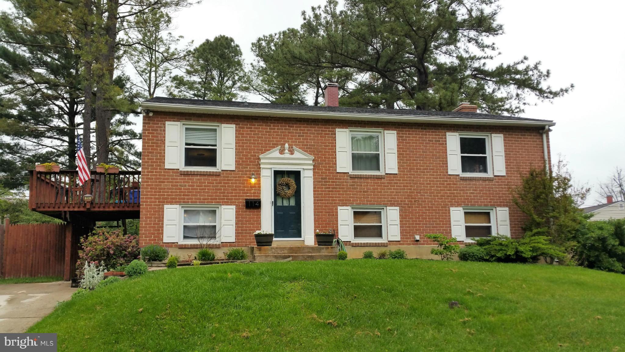 114 Walgrove Road Reisterstown, MD 21136 - Photo 1 of 30 Brick Front