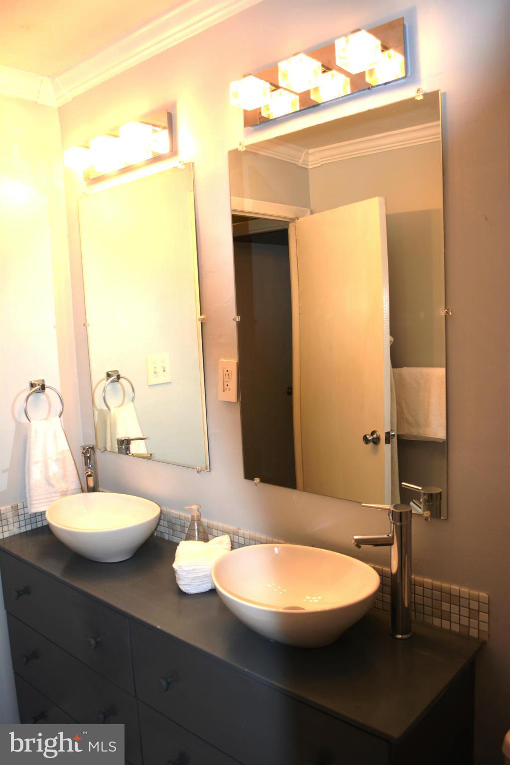 114 Walgrove Road Reisterstown, MD 21136 - Photo 17 of 30 Renovated--Dbl Vessel Sinks, Porcelain Tile