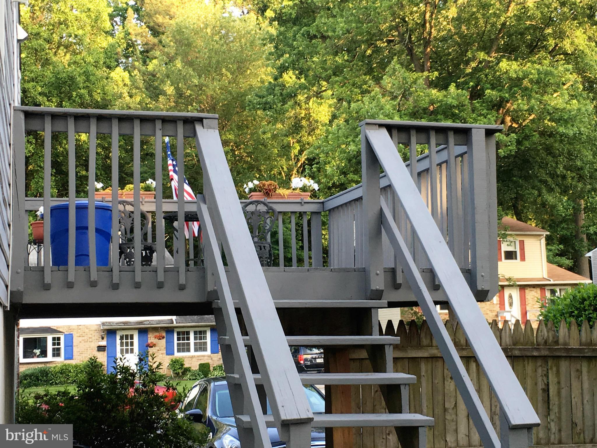 114 Walgrove Road Reisterstown, MD 21136 - Photo 28 of 30 Deck from Fenced Backyard