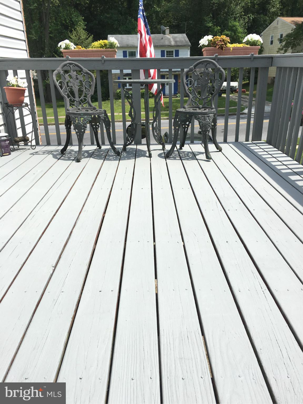 114 Walgrove Road Reisterstown, MD 21136 - Photo 29 of 30 Freshly Painted Deck
