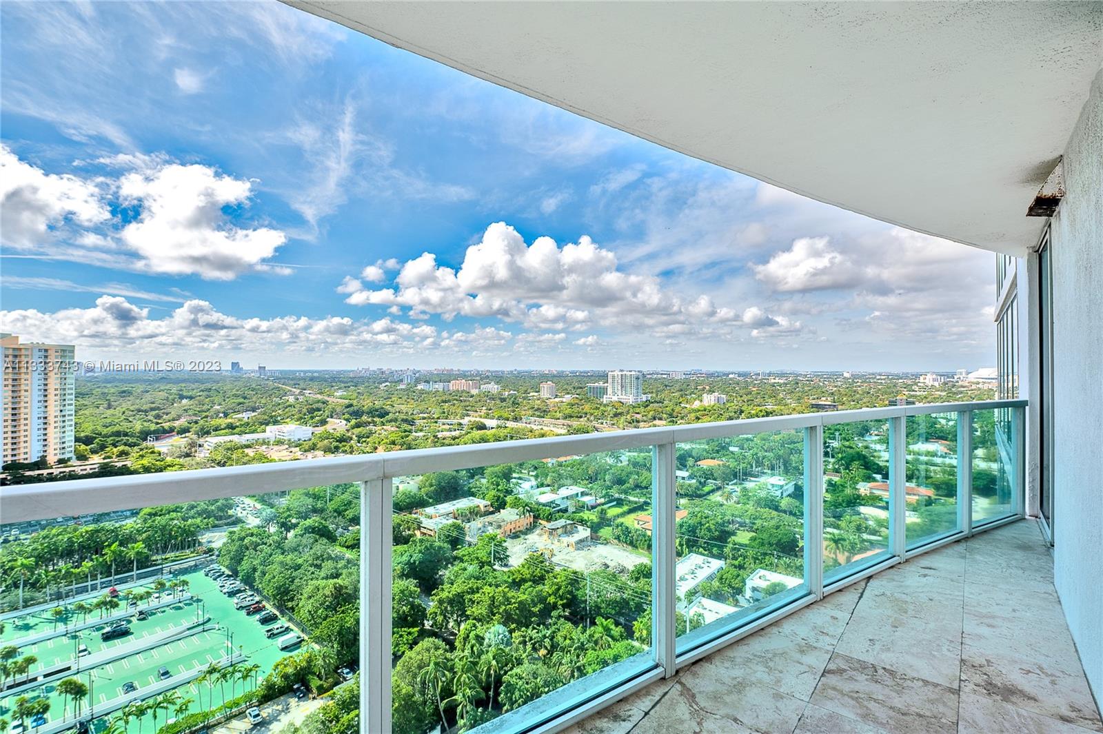 Brickell Miami, FL 33129 - Photo 17 of 44 a view of a city from a balcony