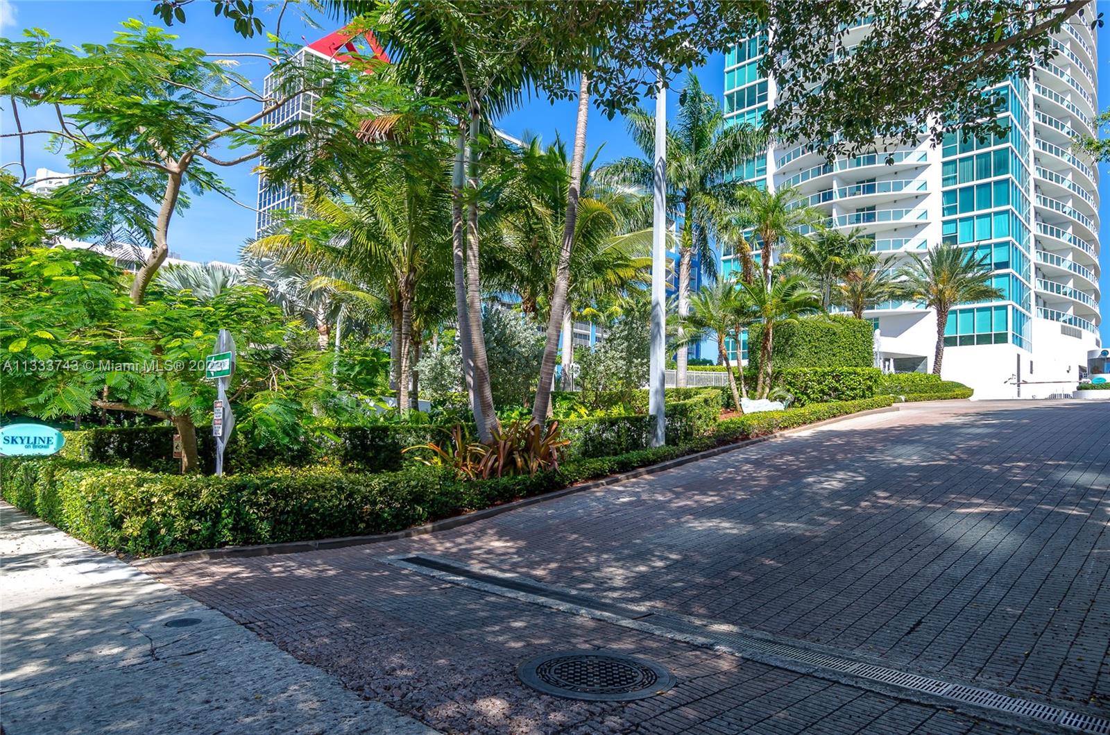 Brickell Miami, FL 33129 - Photo 39 of 44 a view of a yard with plants and large trees