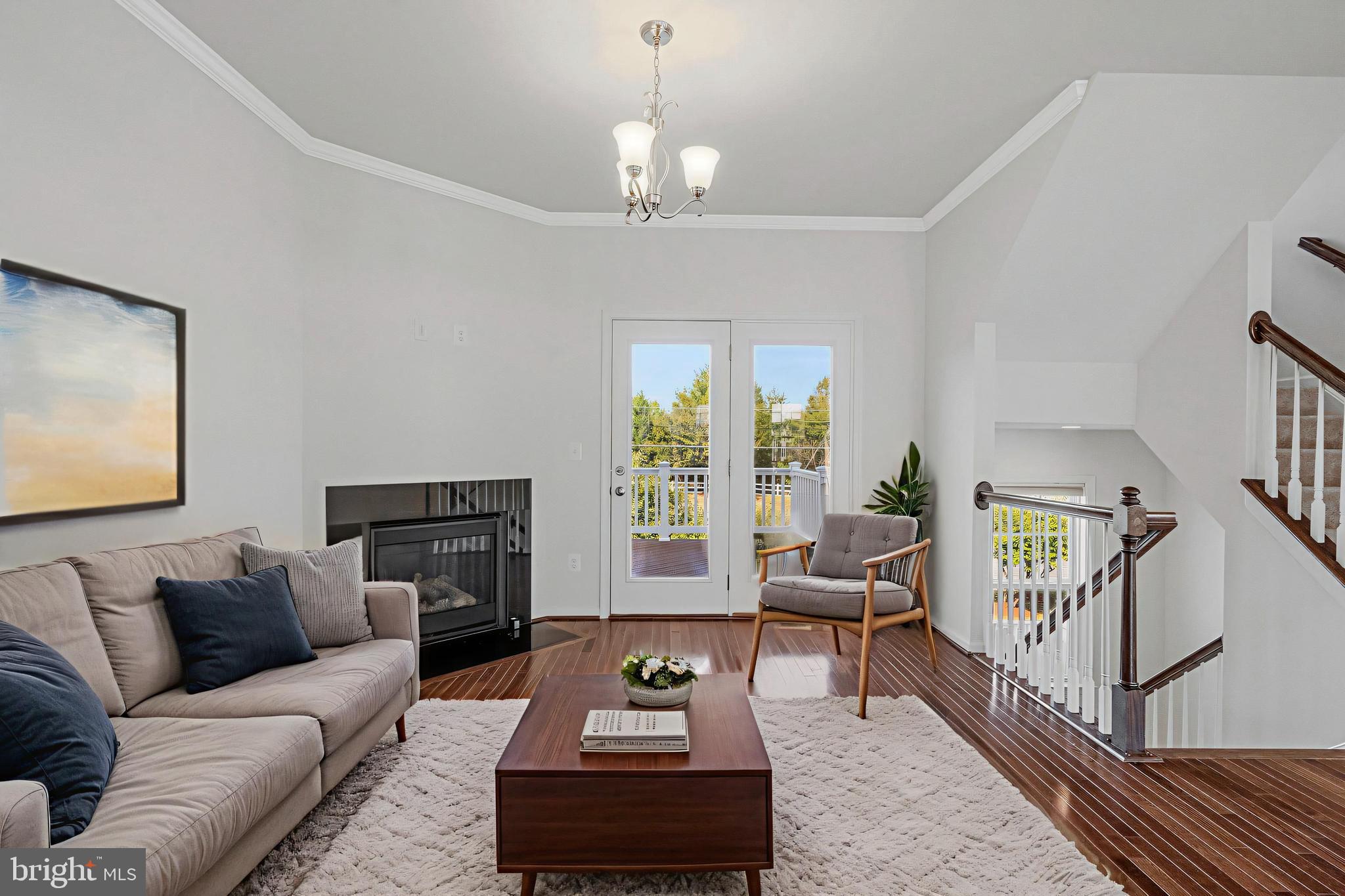 43322 Novi Terrace Ashburn, VA 20147 - Photo 2 of 20 Living Room Virtually Staged