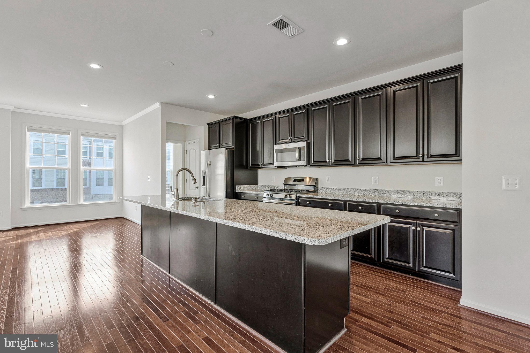 43322 Novi Terrace Ashburn, VA 20147 - Photo 3 of 20 Large kitchen island with bar overhang for seating