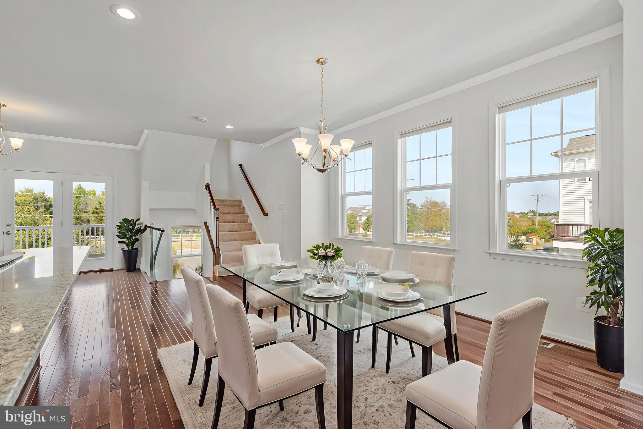43322 Novi Terrace Ashburn, VA 20147 - Photo 4 of 20 Dining Room Virtually Staged