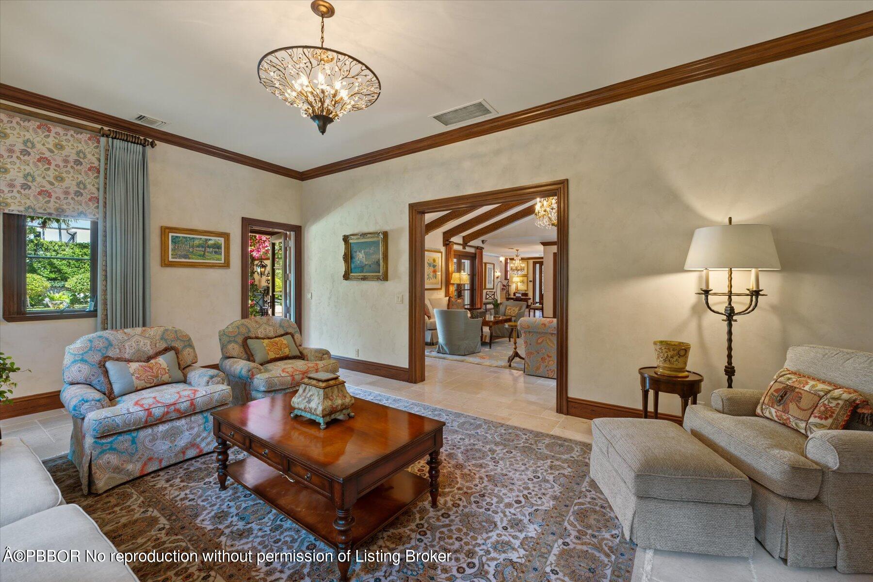 110 Wells Road Palm Beach, FL 33480 - Photo 8 of 55 Entertainment Room