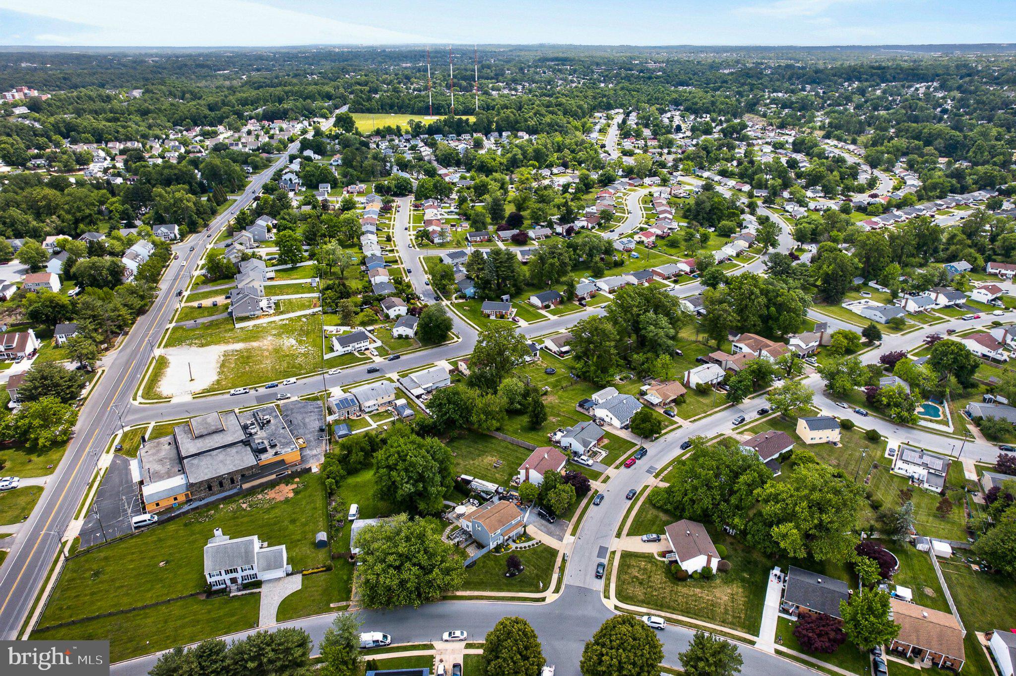 3947 Susanna Road Randallstown, MD 21133 - Photo 38 of 52 Vibrant suburban landscape from above.