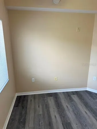 a view of a livingroom with a chandelier