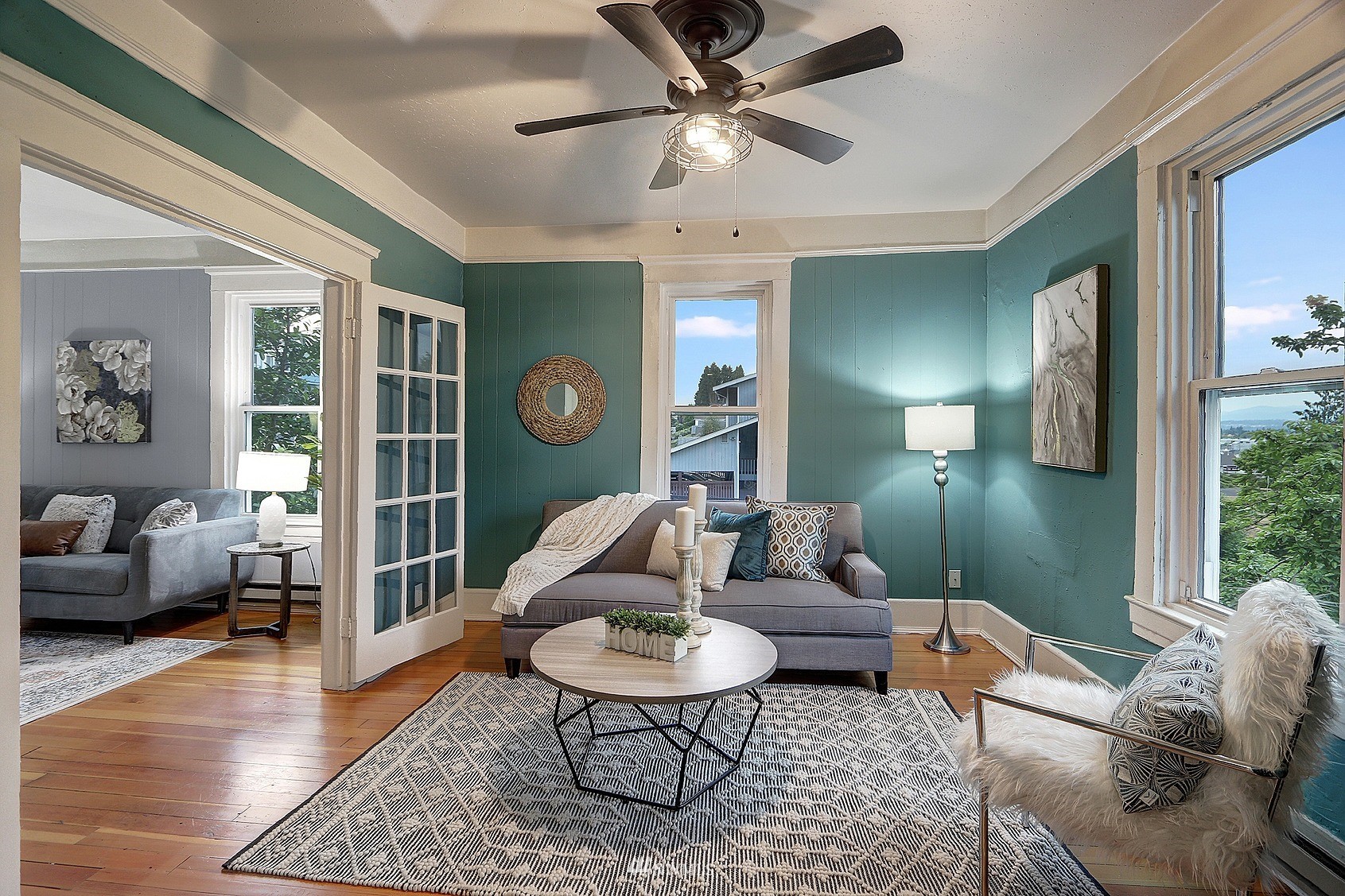 3927 Wetmore Avenue Everett, WA 98201 - Photo 11 of 26 a living room with furniture and a large window