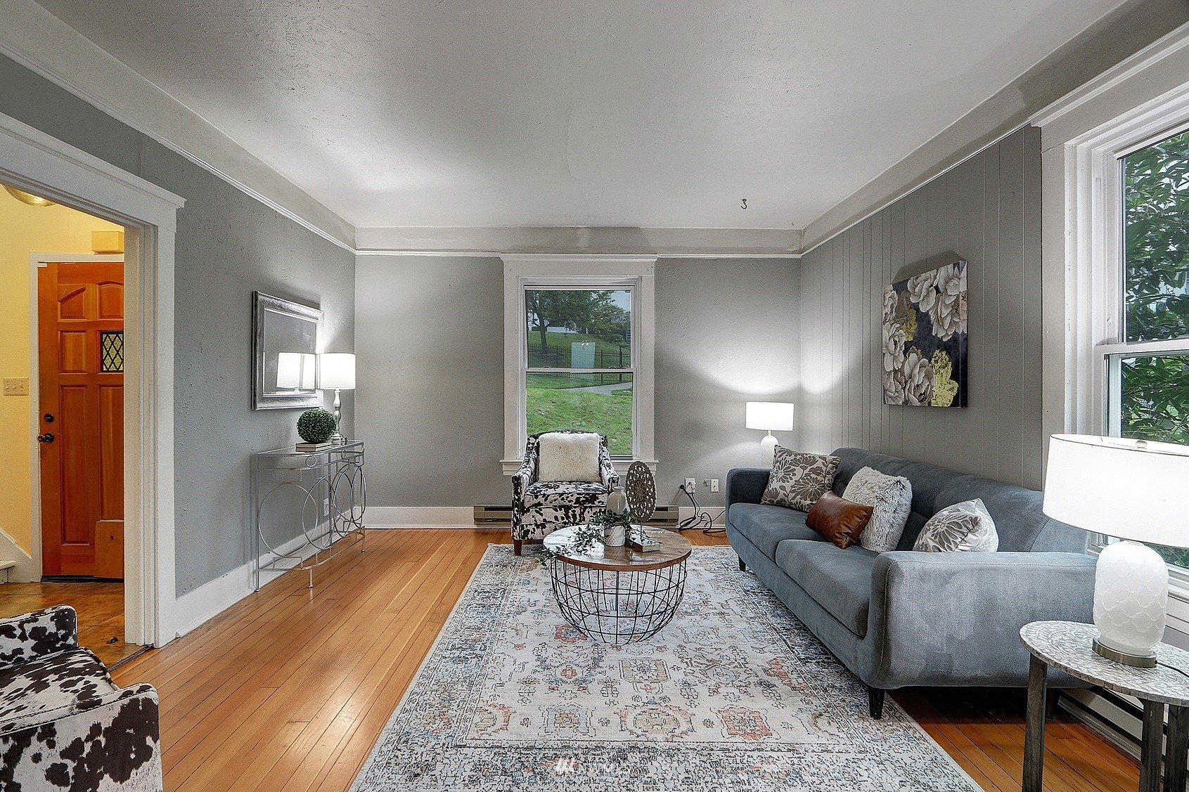 3927 Wetmore Avenue Everett, WA 98201 - Photo 7 of 26 a living room with furniture and a large window