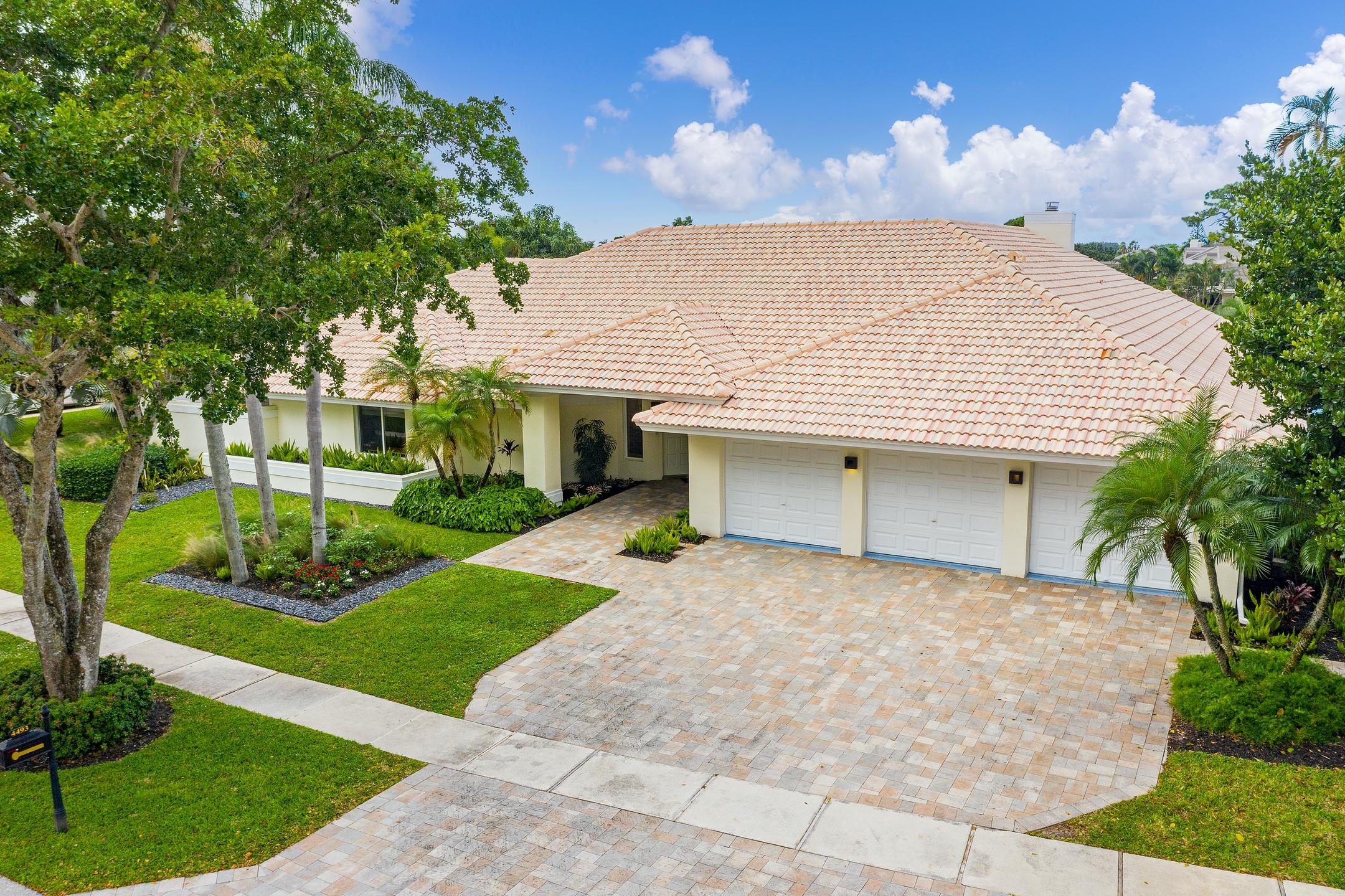 4493 Woodfield Boulevard Boca Raton, FL 33434 - Photo 2 of 42 Aerial 1