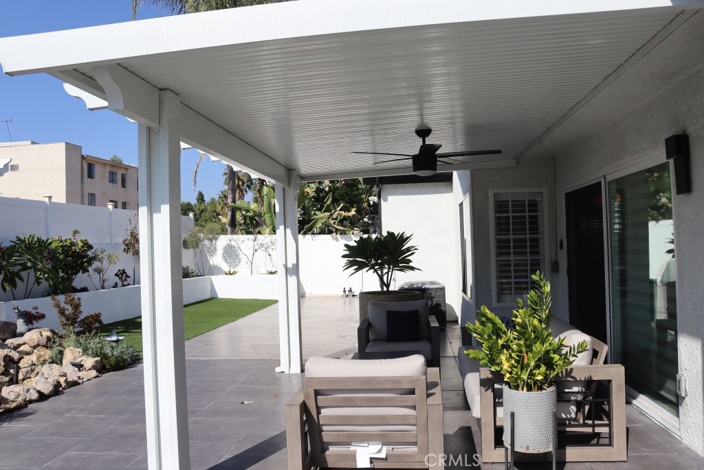 9103 Wystone Avenue Northridge, CA 91324 - Photo 55 of 59 a potted plant sitting in front of a house