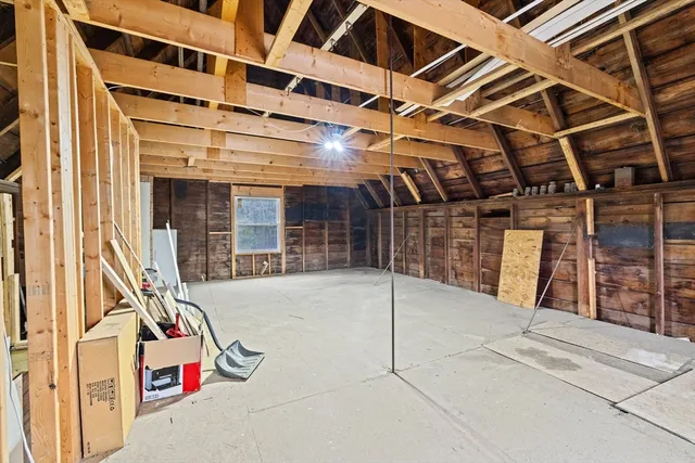 a view of under construction room and staircase