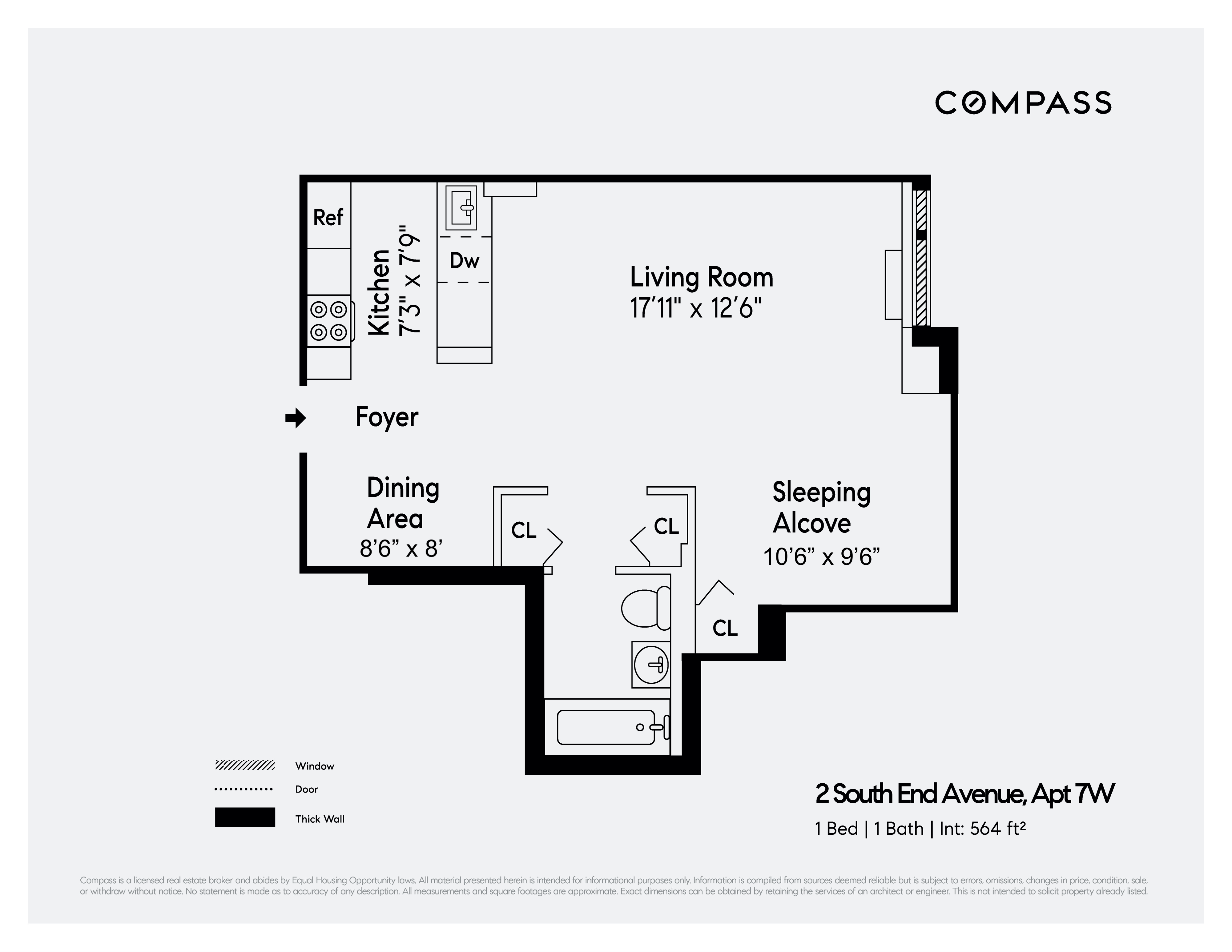 2 South End Avenue, Unit 7W Manhattan, NY 10280 - Photo 10 of 10