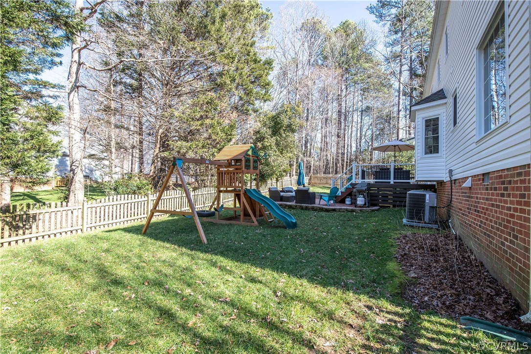 6212 Lansgate Road Midlothian, VA 23112 - Photo 3 of 26 a view of a park with slide