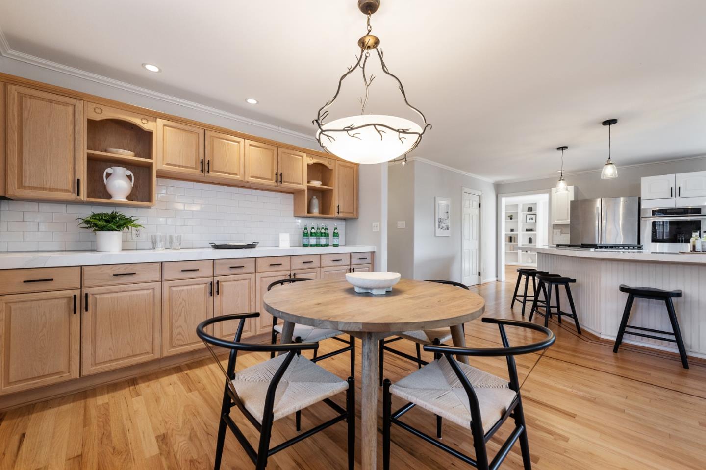 851 Almarida Drive Campbell, CA 95008 - Photo 23 of 63 a view of a dining room with furniture window and wooden floor