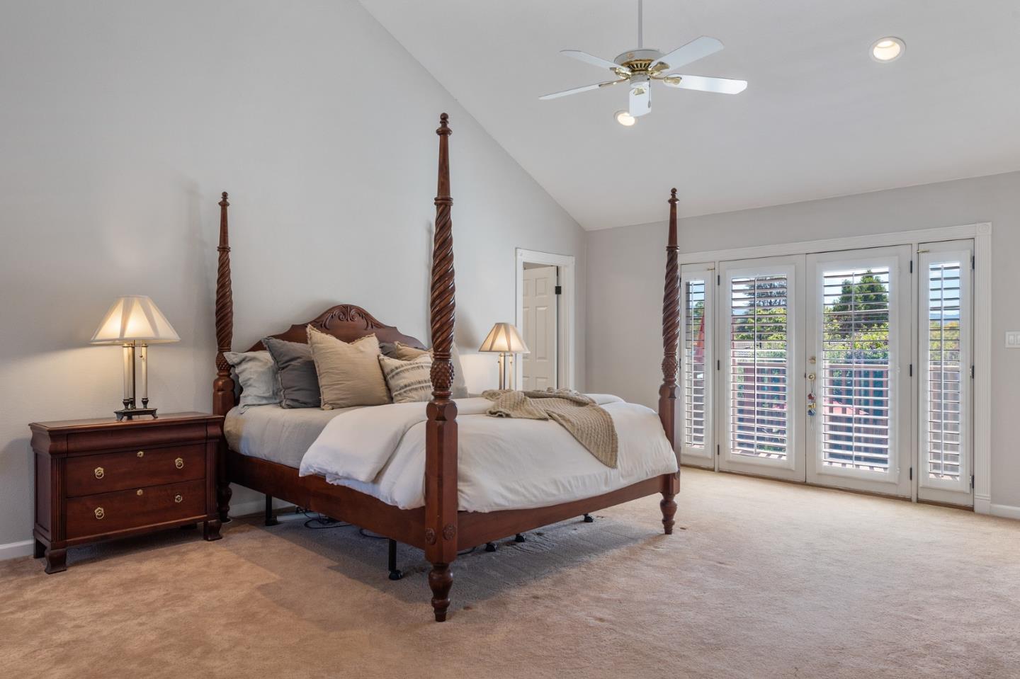 851 Almarida Drive Campbell, CA 95008 - Photo 31 of 63 a bed room with a bed and a night stand