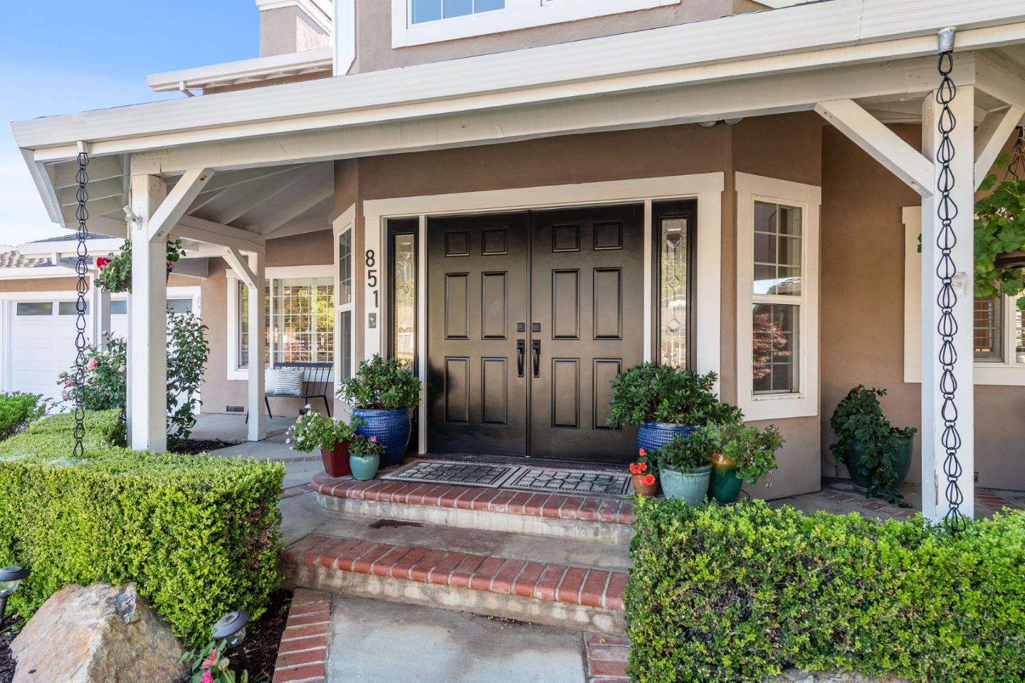 851 Almarida Drive Campbell, CA 95008 - Photo 4 of 63 a front view of a house with a porch