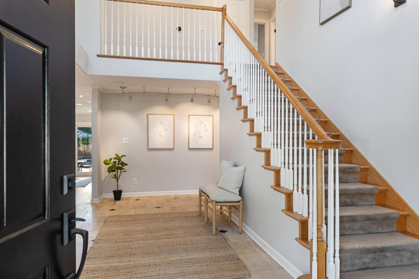 851 Almarida Drive Campbell, CA 95008 - Photo 5 of 63 a view of entryway and hall with wooden floor