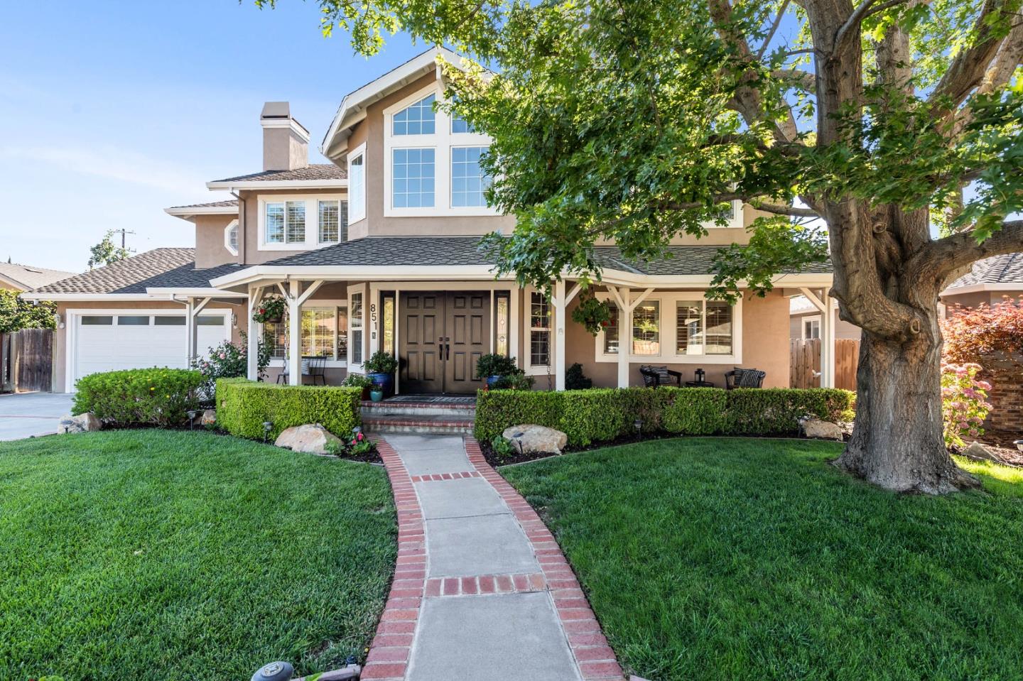 851 Almarida Drive Campbell, CA 95008 - Photo 61 of 63 front view of a house and a yard