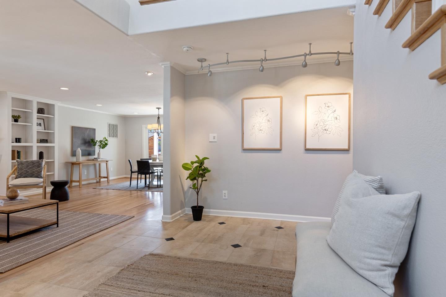 851 Almarida Drive Campbell, CA 95008 - Photo 7 of 63 a living room with furniture and wooden floor