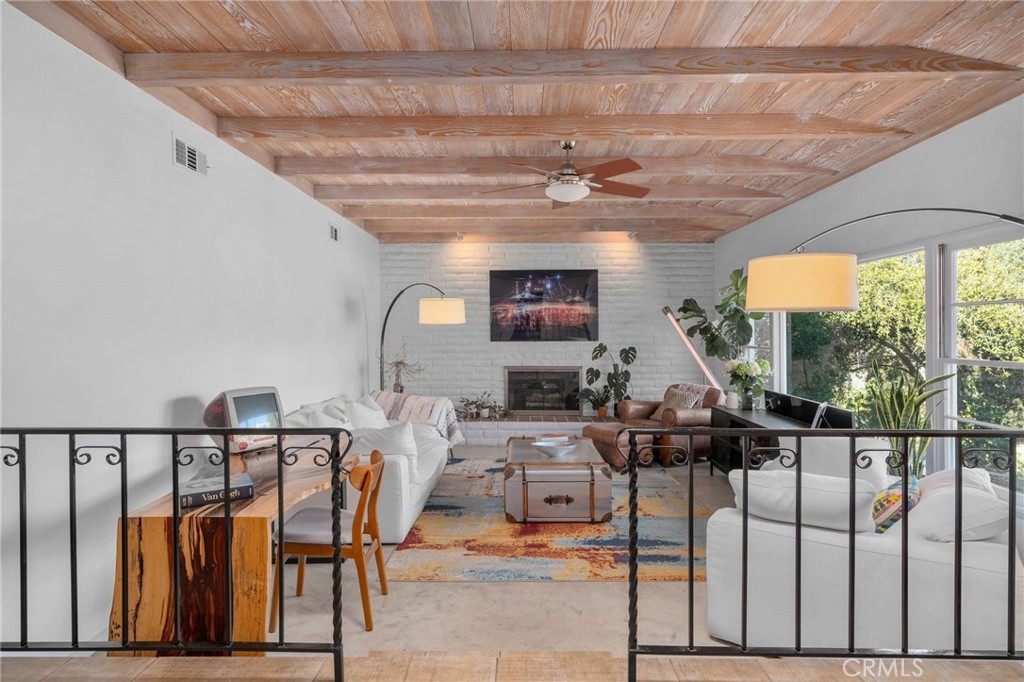 1400 Elizabeth Street Redlands, CA 92373 - Photo 6 of 50 Living Room with Fireplace
