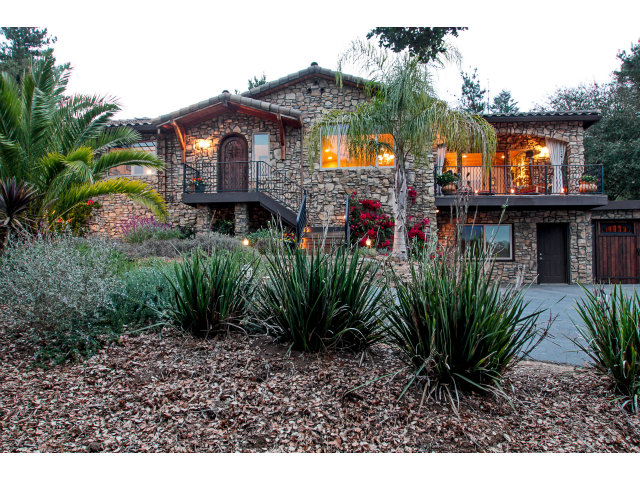 2791 Valencia Road Aptos, CA 95003 - Photo 17 of 21 a view of a house with a small yard and plants