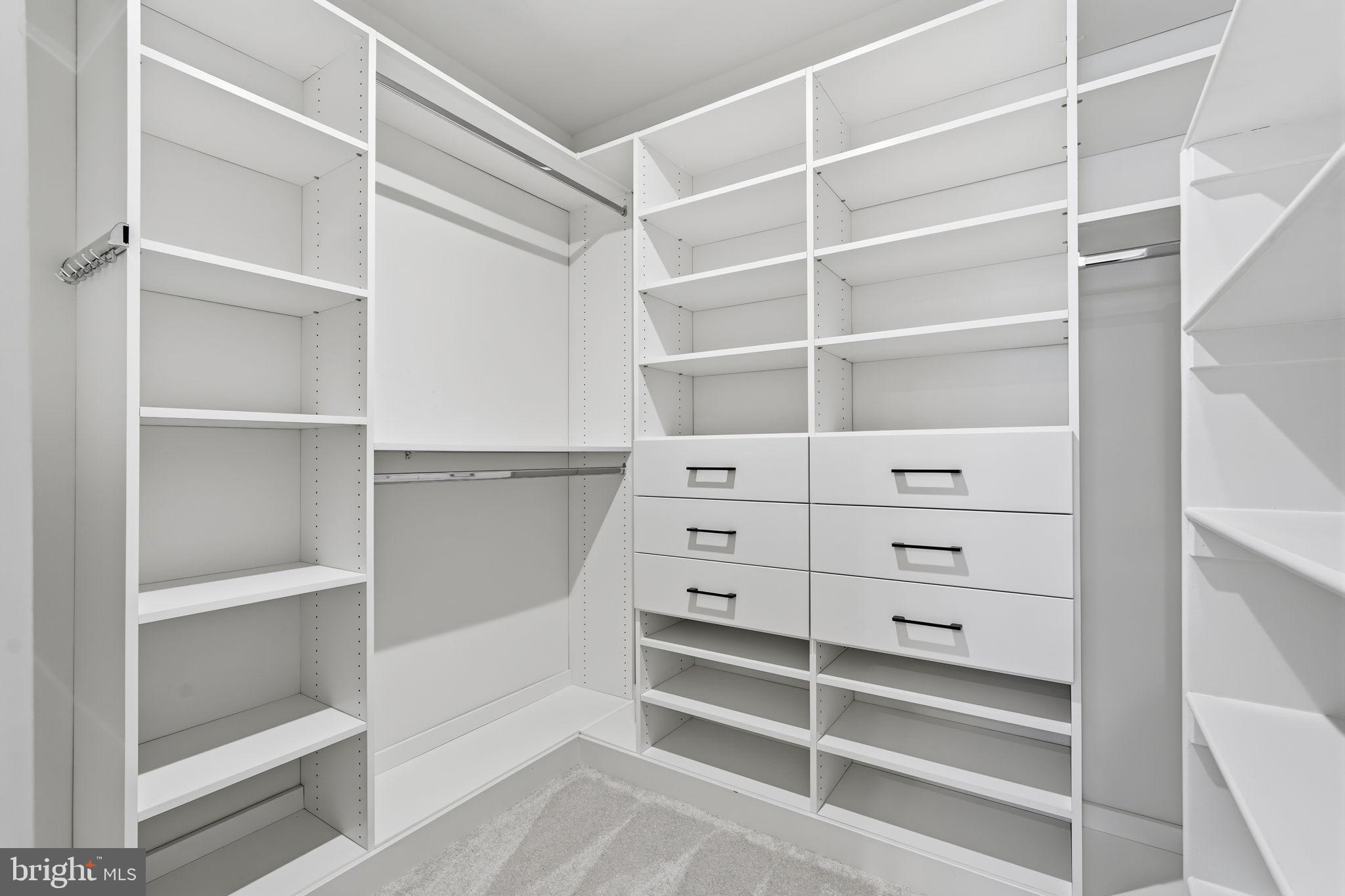 14679 Grand Cru Loop Gainesville, VA 20155 - Photo 18 of 41 a view of walk in closet with empty racks