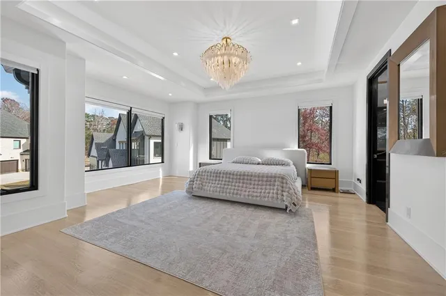 a car that is parked in a garage