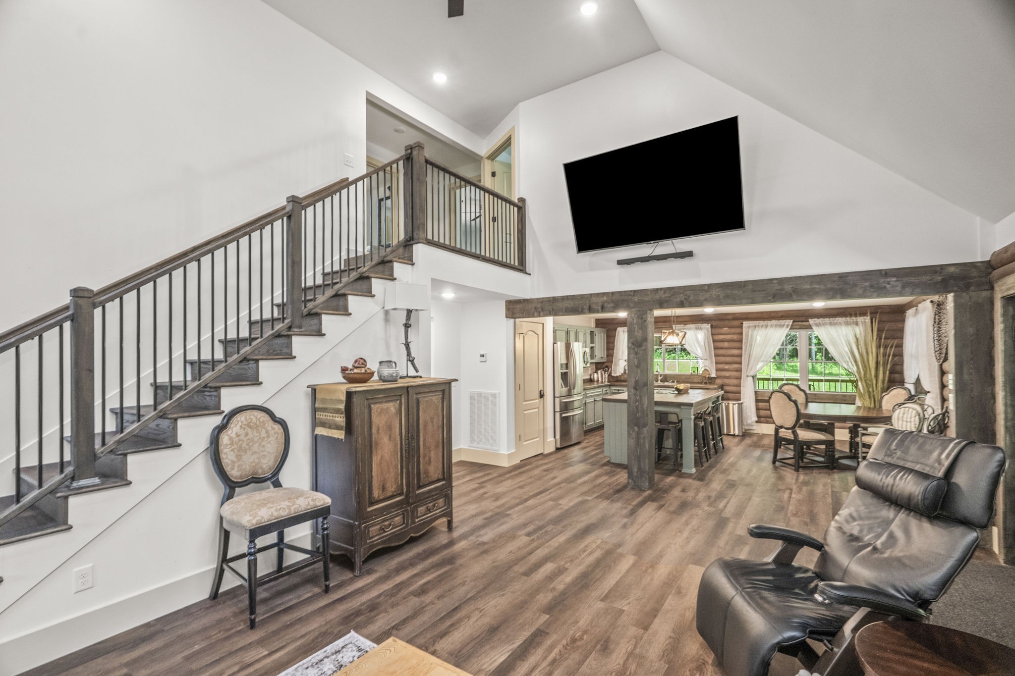 1068 Carl Perry Road Joelton, TN 37080 - Photo 11 of 58 a living room with furniture and a flat screen tv