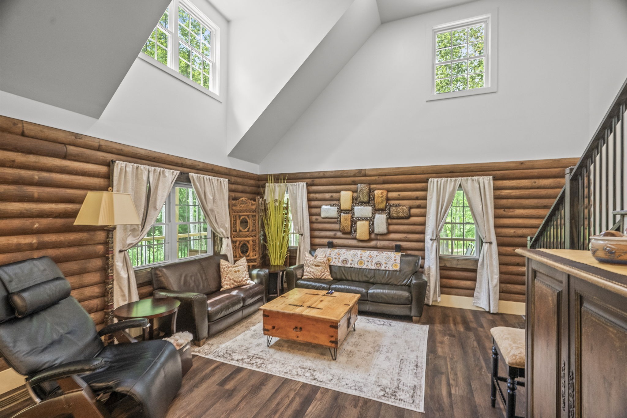 1068 Carl Perry Road Joelton, TN 37080 - Photo 9 of 58 a living room with furniture and a large window