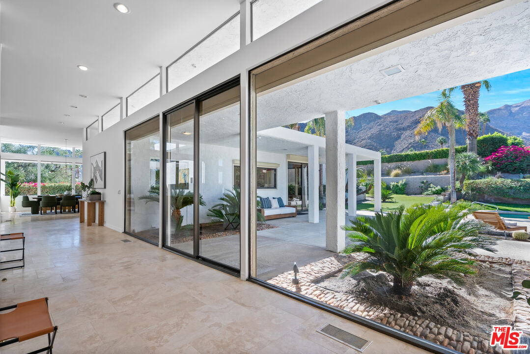 70551 Placerville Road Rancho Mirage, CA 92270 - Photo 15 of 42 a lobby with furniture and garden