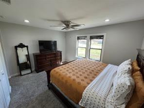 356 Shoreline Drive Azle, TX 76020 - Photo 5 of 22 a bedroom with a bed and a flat screen tv