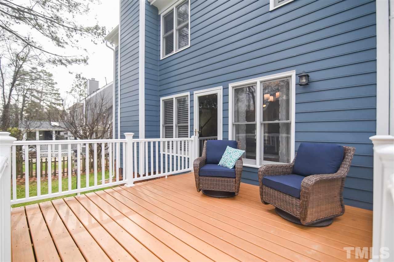 9200 Dawnshire Road Raleigh, NC 27615 - Photo 28 of 30 a view of a chairs in the deck
