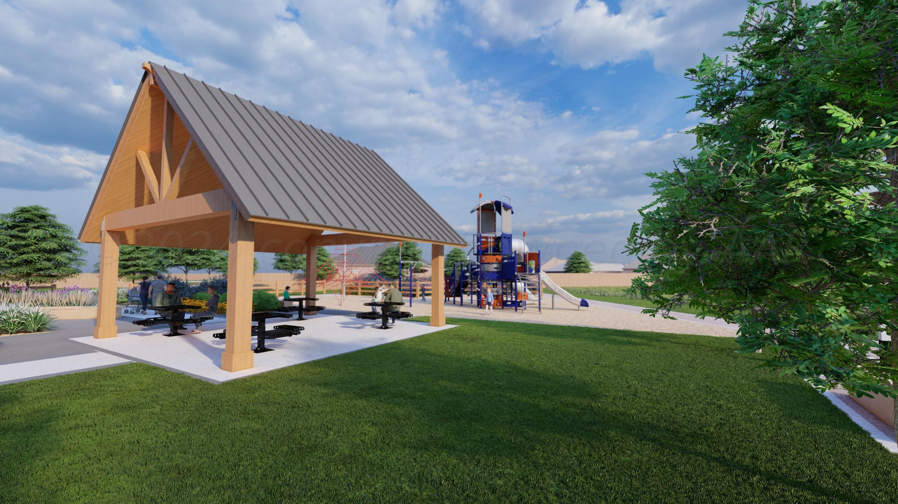 3103 Swenson Street Amarillo, TX 79124 - Photo 22 of 23 a view of a park with sitting area and slide