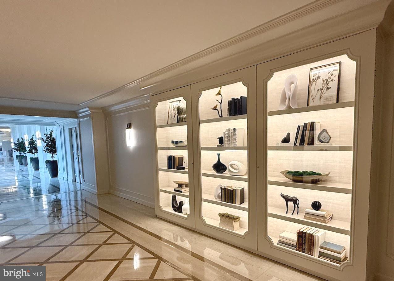 5225 Pooks Hill Road, Unit 1021N Bethesda, MD 20814 - Photo 3 of 17 Promenade lobby