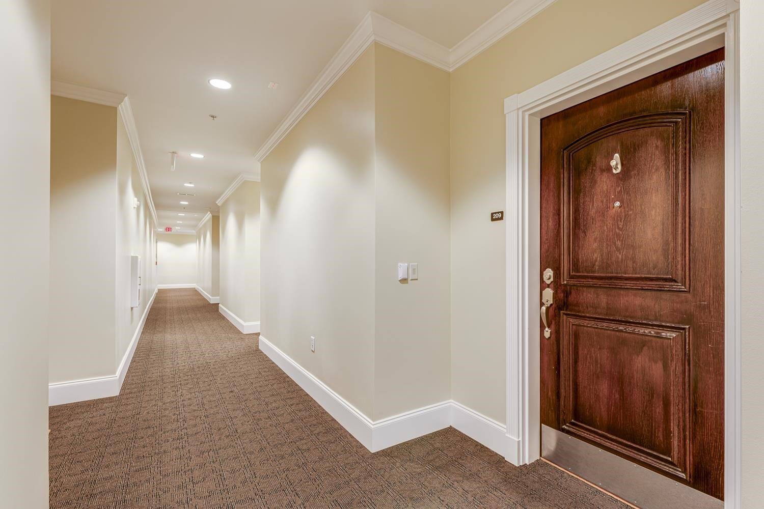 710 Independence Place, Unit 209 Raleigh, NC 27603 - Photo 11 of 42 Hallway Entrance