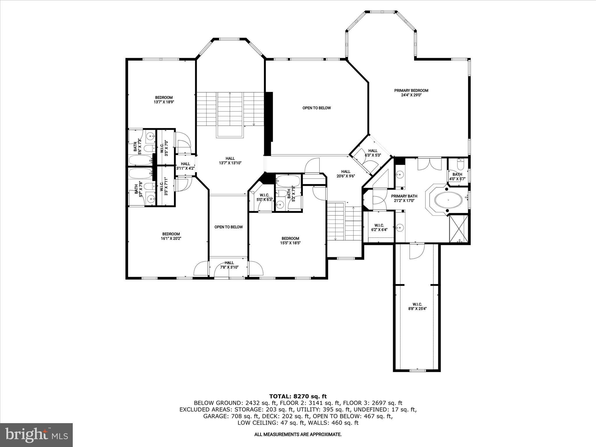 13030 Highgrove Road Highland, MD 20777 - Photo 125 of 127 Upper Level Floor Plan - 13030 Highgrove Rd