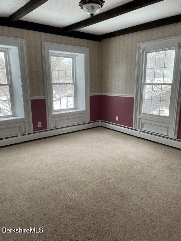 18 West Mountain Road Cheshire, MA 01225 - Photo 21 of 29 an empty room with windows