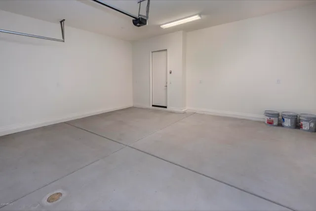 a view of a room with an empty walk in closet