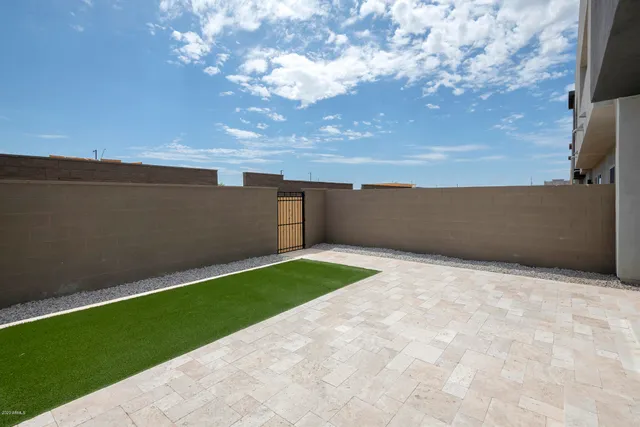 a view of outdoor space with backyard