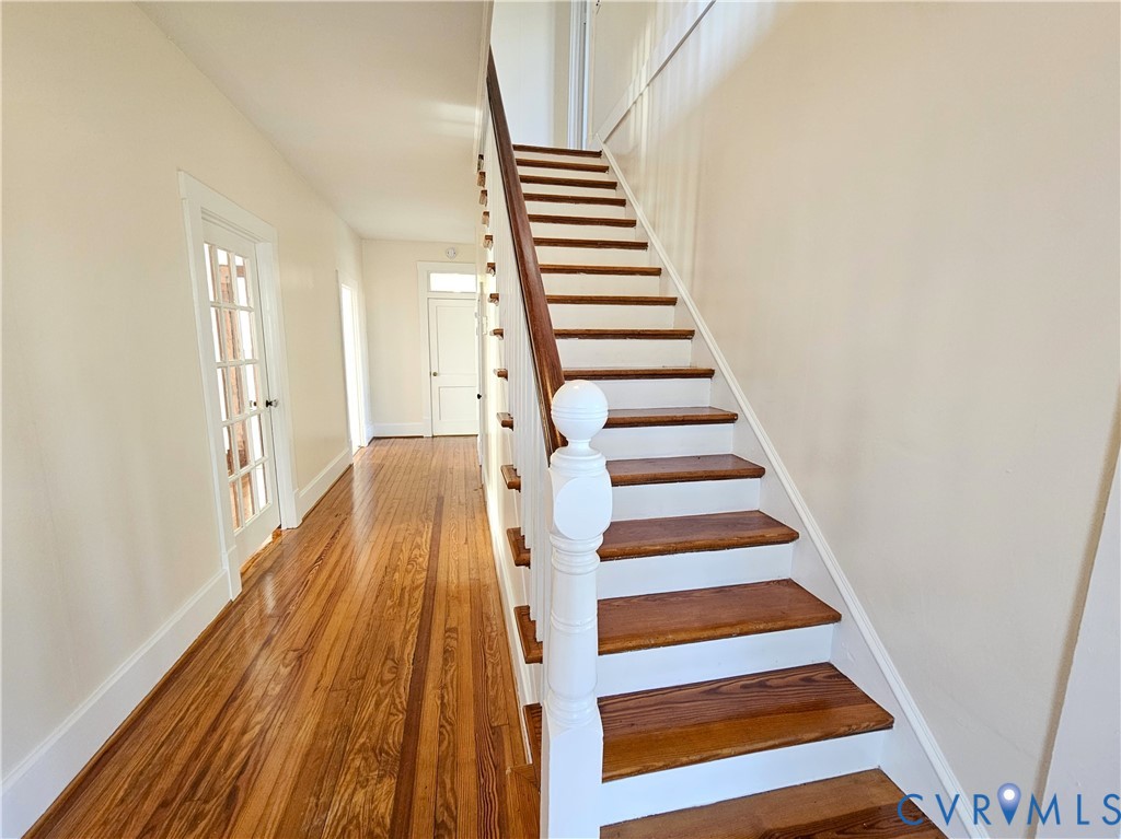 74 Conner Street Dillwyn, VA 23936 - Photo 19 of 46 a view of entryway with wooden floor