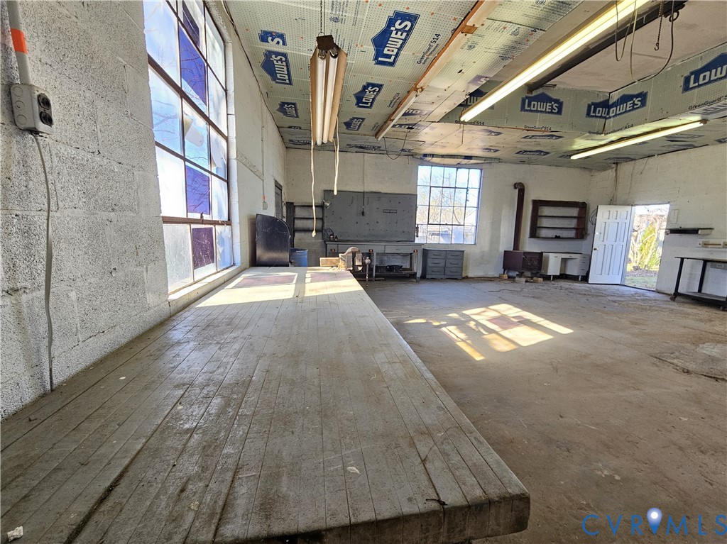 74 Conner Street Dillwyn, VA 23936 - Photo 42 of 46 a view of a livingroom with furniture staircase and windows