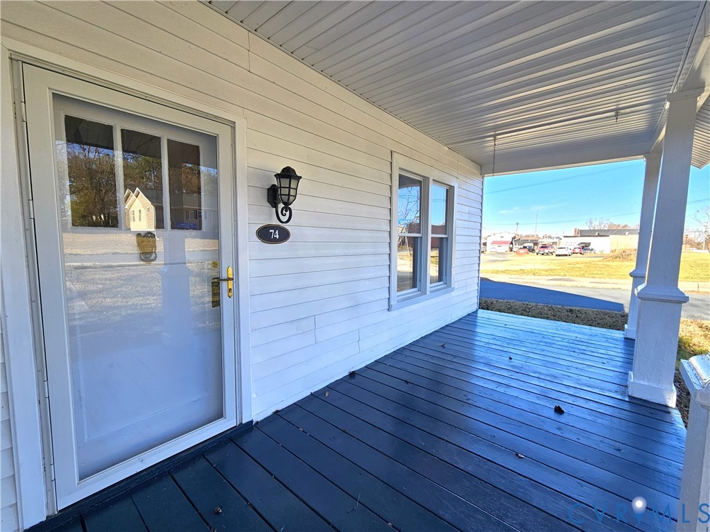 74 Conner Street Dillwyn, VA 23936 - Photo 6 of 46 a view of an entryway and wooden floor