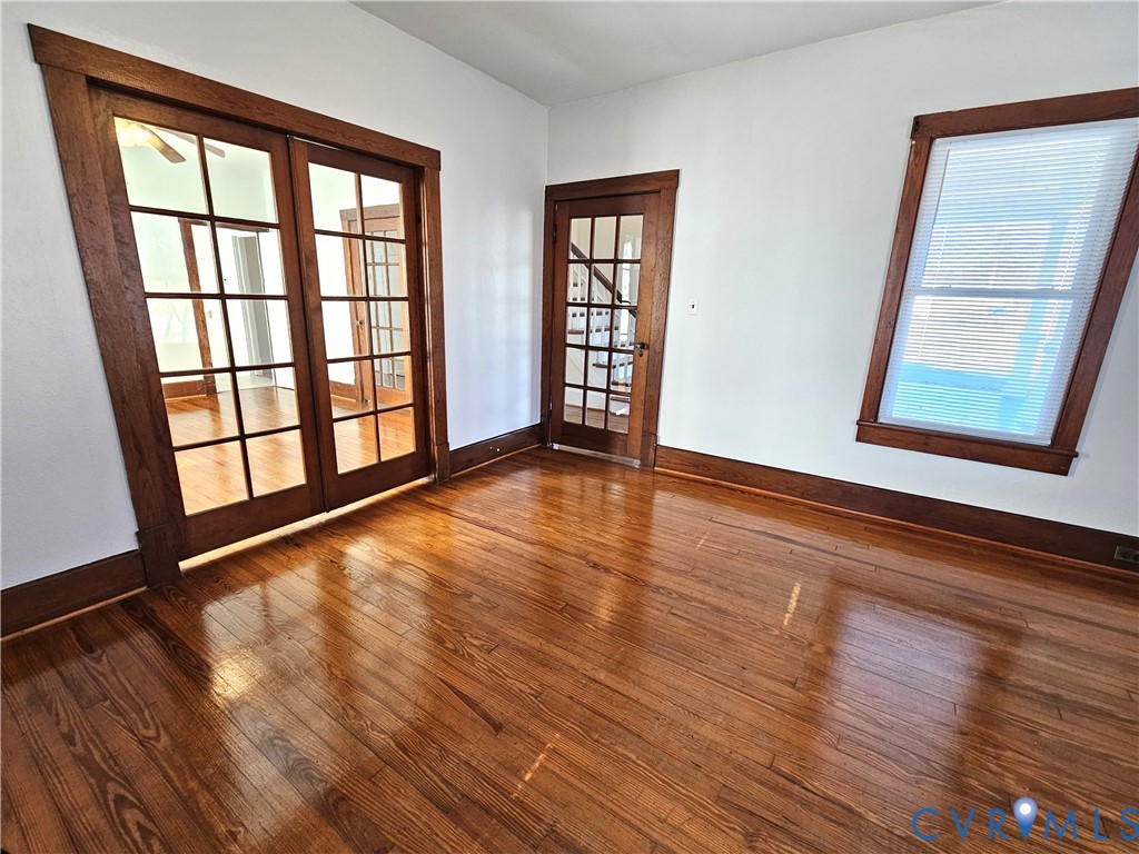 74 Conner Street Dillwyn, VA 23936 - Photo 8 of 46 wooden floor in an empty room with a window